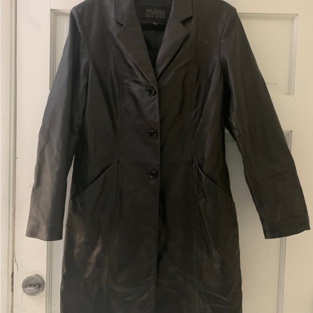Wilsons Black Leather Coat
FINAL REDUCTION